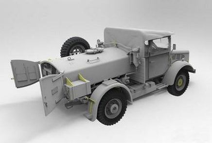 1/35 Gecko Models Bedford MWC 15-cwt 4x2 200 Gallon Water Bowser Truck Close Cab 35GM0024