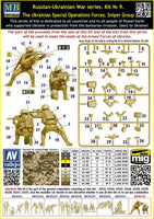 1/35 Master Box Russian-Ukrainian War Series: Kit No. 9 The Ukrainian Special Operations Forces 35235