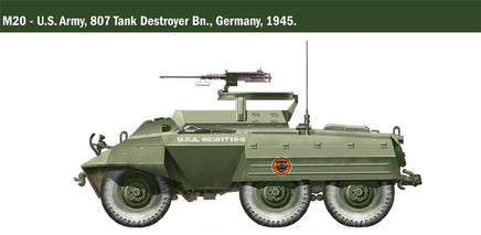 1/56 Italeri M8/M20 Tank 15759