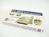 1/35 Pig Models USN 5/38 Twin Gun Mount Turret Plastic Model Kit 35-001