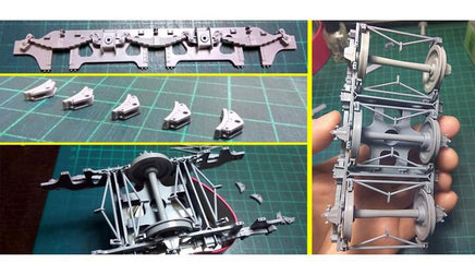 1/35 Sabre Model Genuine SSyms German Railway SCHWERER PLATTFORMWAGEN 35A05