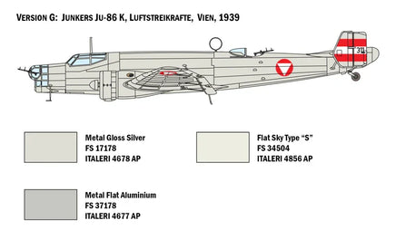 1/72 Italeri Ju 86 E1/E2 1391