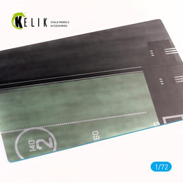 1/72 Kelik HMS Victorious nose 1960s Base - Acrylic 3 mm (280 x 180 mm) (170 g) KS72016