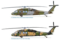 1/72 Italeri UH - 60 Black Hawk "Night Raid" 1328
