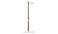 O Woodland Wooden Pole Street Lights 5646