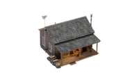 HO Woodland Rustic Cabin BR5065