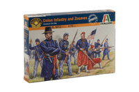 1/72 Italeri Union Infantry and Zouaves 6012