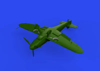 1/72 Eduard Bf 109F wheel bays rounded PRINT for EDUARD 672322