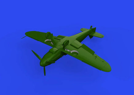 1/72 Eduard Bf 109F wheel bays rounded PRINT for EDUARD 672322