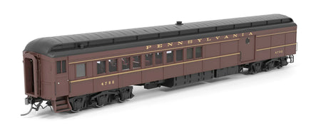 HO Broadway Ltd PB70 Coach-Baggage Combine PRR 4792 1950's Paint 8984 - MPM Hobbies