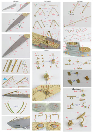 1/72 Pontos Model U-Boot Type VII C Detail Up Set 72001F1