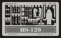 1/72 Eduard Hs 129 for ITALERI SS178