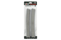 HO Kato Concrete Tie Large-Radius Curve (60 7/8″) -11.25″ [4pcs] 2-321