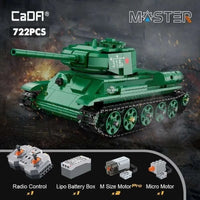 CaDFI T34 Medlum Tank 722pcs C61072
