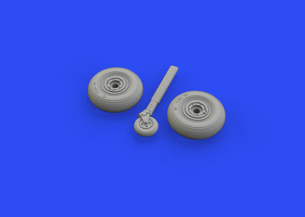 1/48 Eduard Spitfire Mk V Wheels for EDU (Mask & Resin) 648664
