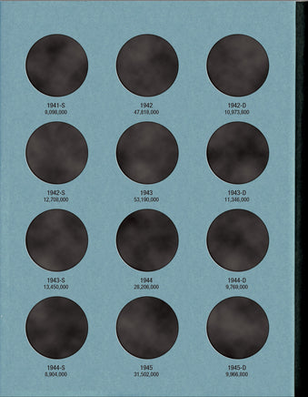 Whitman Coin Folder - Liberty Walking Half Dollars Collection #2: 1937-1947 9027
