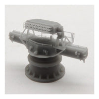 1/350 Black Cat Models Mark 38 Main Battery Fire Control Director, 6 sided shield (x1) AC350155a