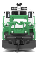 N Broadway Ltd EMD SD40-2 BNSF 1680 BN Black/Green/White w/Patch Paragon4 Sound/DC/DCC 9462