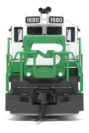 N Broadway Ltd EMD SD40-2 BNSF 1680 BN Black/Green/White w/Patch Paragon4 Sound/DC/DCC 9462