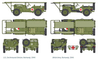 1/35 Italeri 1/4T 4x4 Ambulance Jeep 0326