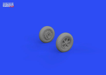 1/72 Eduard F4F wheels late PRINT for ARMA HOBBY 672299