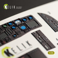 1/35 Kelik HH-60G Pave Hawk interior 3D decals for Kitty Hawk kit K35017