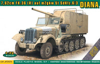 1/72 ACE Model 7.62cm Fk.36 (R) auf mZgKw 5T 72574