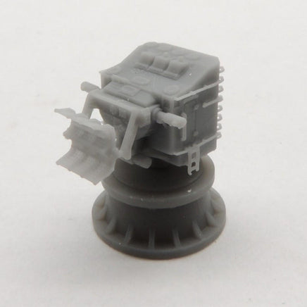 1/350 Black Cat Models Mark 33 gun director, closed top with Mark 4 antenna (x1) AC350153A