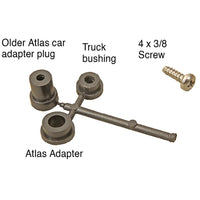 O Scale Kadee 2 Rail Arch Bar Metal Trucks 757