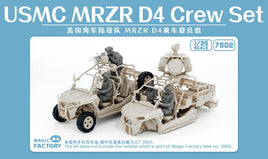 1/35 Magic Factory USMC MRZR D4 Crew Set 7502 - MPM Hobbies