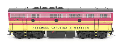 HO Broadway Ltd EMD F7B ACWR 276 Magenta & Yellow Paragon4 Sound/DC/DCC 9681