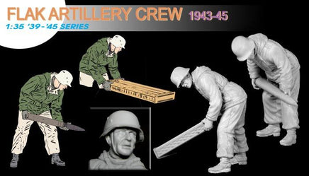 1/35 Dragon Model Flak Artillery Crew (1943-45) 6275
