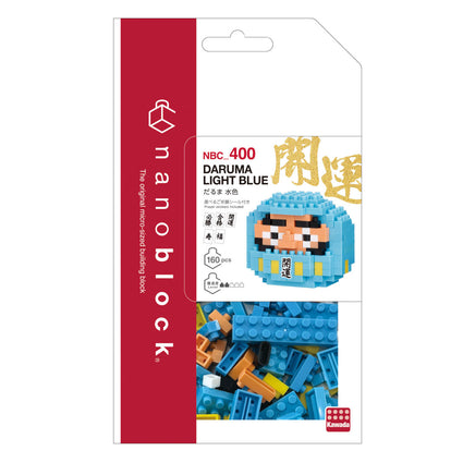 Nanoblock Daruma Light Blue 23569