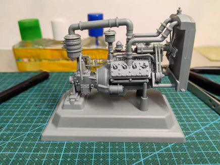 1/16 Gecko Models Universal Carrier Mk.I/II Ford V8 Engine Plastic Model Kit 16GM0017