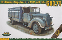 1/72 ACE Model G917T 3T German Cargo Truck (Soft Cab) 72575