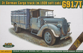 1/72 ACE Model G917T 3T German Cargo Truck (Soft Cab) 72575