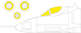 1/72 Eduard Paint Mask for FUJIMI / HOBBY 2000 A-4B CX602