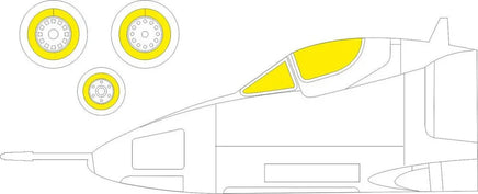 1/72 Eduard Paint Mask for FUJIMI / HOBBY 2000 A-4B CX602