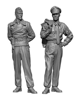1/16 H3 Model WWII German Panzer Crew Set 3D Printed Figure 16068