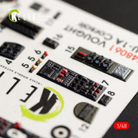 1/48 Kelik F4U-1A Corsair interior 3D decals for Tamiya kit K48061