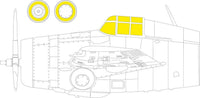 1/72 Eduard Paint Mask for ARMA HOBBY F4F-4 CX610
