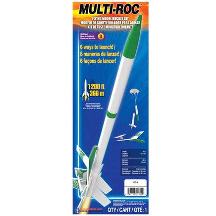 Estes Rockets Multi-Roc Flying Model Rocket Kit 001329