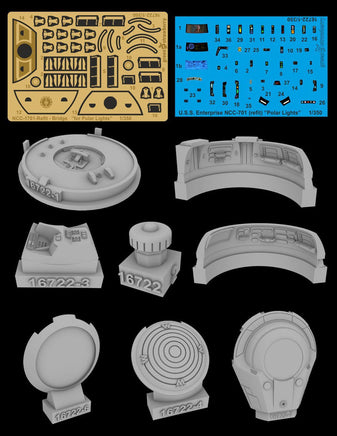 1/350 Green Strawberry NCC-1701-Refit - Bridge Upgrade Set 16722