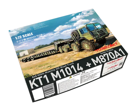 1/72 ModelCollect MAN KAT1 M1014 8x8 High-Mobility Off-Road Truck with M870A1 Semi-Trailer 72341