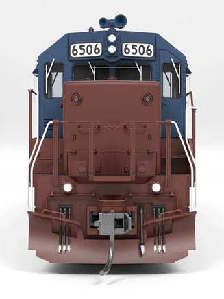 HO Broadway Ltd EMD SD45 HLCX 6506 Red & Blue Paragon4 Sound/DC/DCC 9806