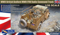 1/35 Gecko Models British Bedford MWR FFW Radio Command Truck 35GM0061