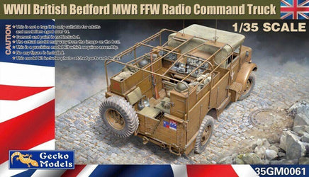1/35 Gecko Models British Bedford MWR FFW Radio Command Truck 35GM0061