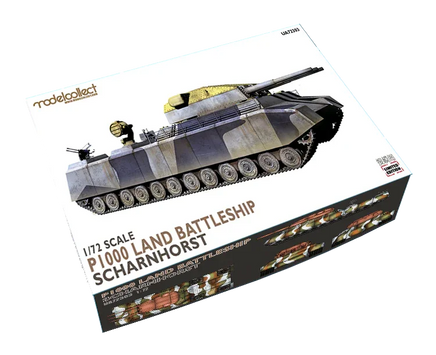 1/72 ModelCollect German WWII P1000 Land Battleship "Scharnhorst" 72303
