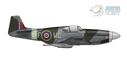 1/72 Arma Hobby P-51 B/C Mustang 70067