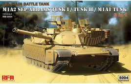 1/35 Ryefield Models M1A2 Sep Abrams Tusk I/Tusk II/M1A1 Tusk 5004
